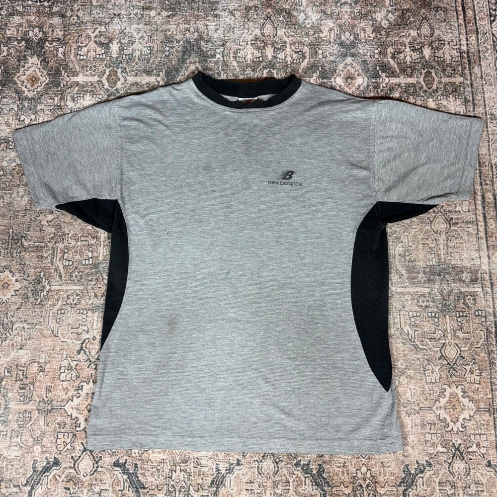 Vintage 90s New Balance Gray T-Shirt Size XL